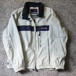 Abercrombie & Fitch Gray and Black Ski Jacket A92